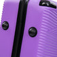 Swiss Traveller Verossa 3-Piece Hardside Spinner Luggage Set, 20/24/28 Inches