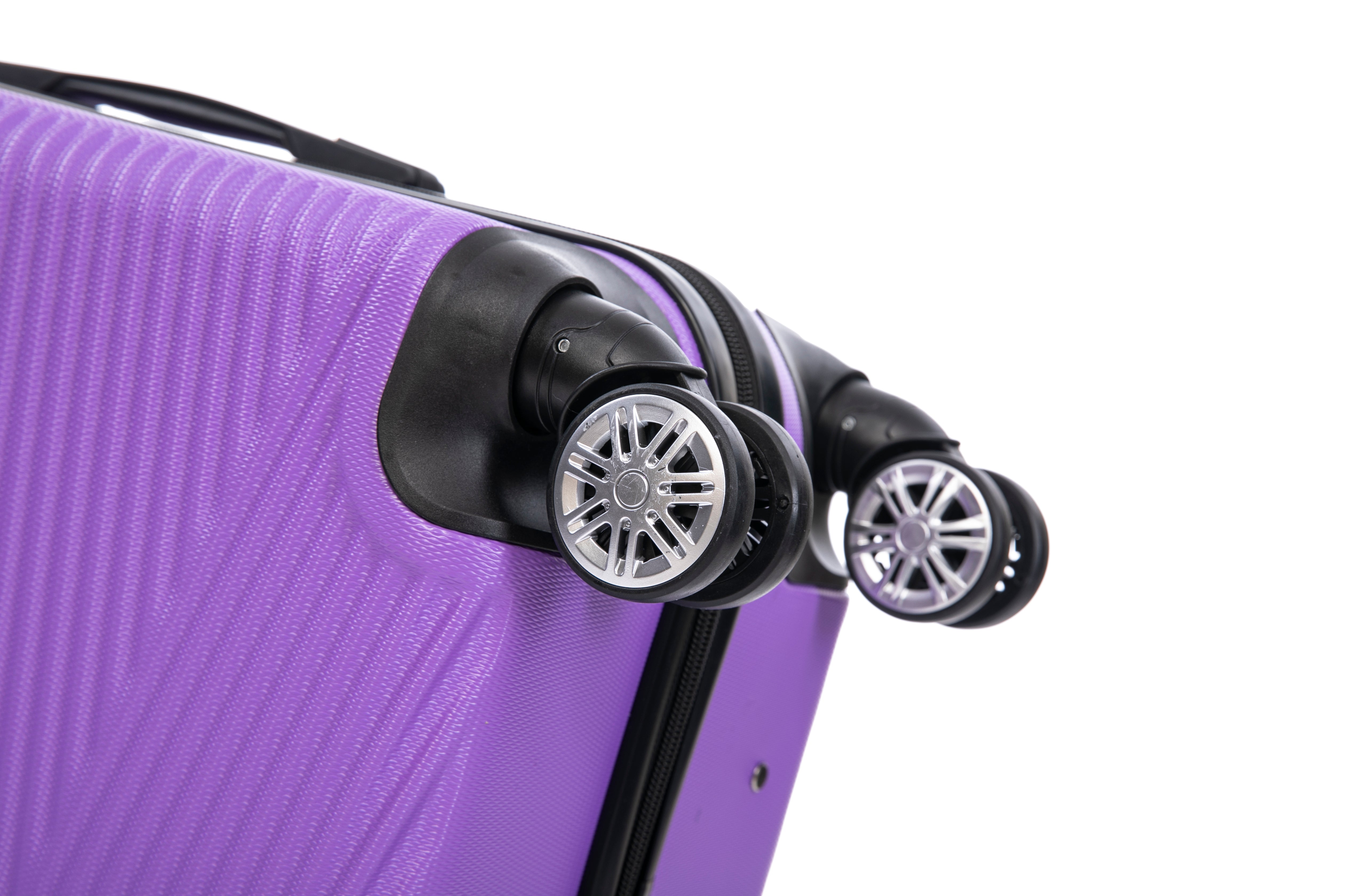 Swiss Traveller Verossa 3-Piece Hardside Spinner Luggage Set, 20/24/28 Inches