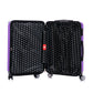 Swiss Traveller Verossa 3-Piece Hardside Spinner Luggage Set, 20/24/28 Inches
