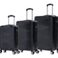 Swiss Traveller Verossa 3-Piece Hardside Spinner Luggage Set, 20/24/28 Inches