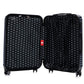 Swiss Traveller Shellar 3-Piece Hardside Spinner Luggage Set, 20/24/28 Inches