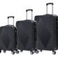 Swiss Traveller Shellar 3-Piece Hardside Spinner Luggage Set, 20/24/28 Inches