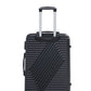 Swiss Traveller Shellar 3-Piece Hardside Spinner Luggage Set, 20/24/28 Inches