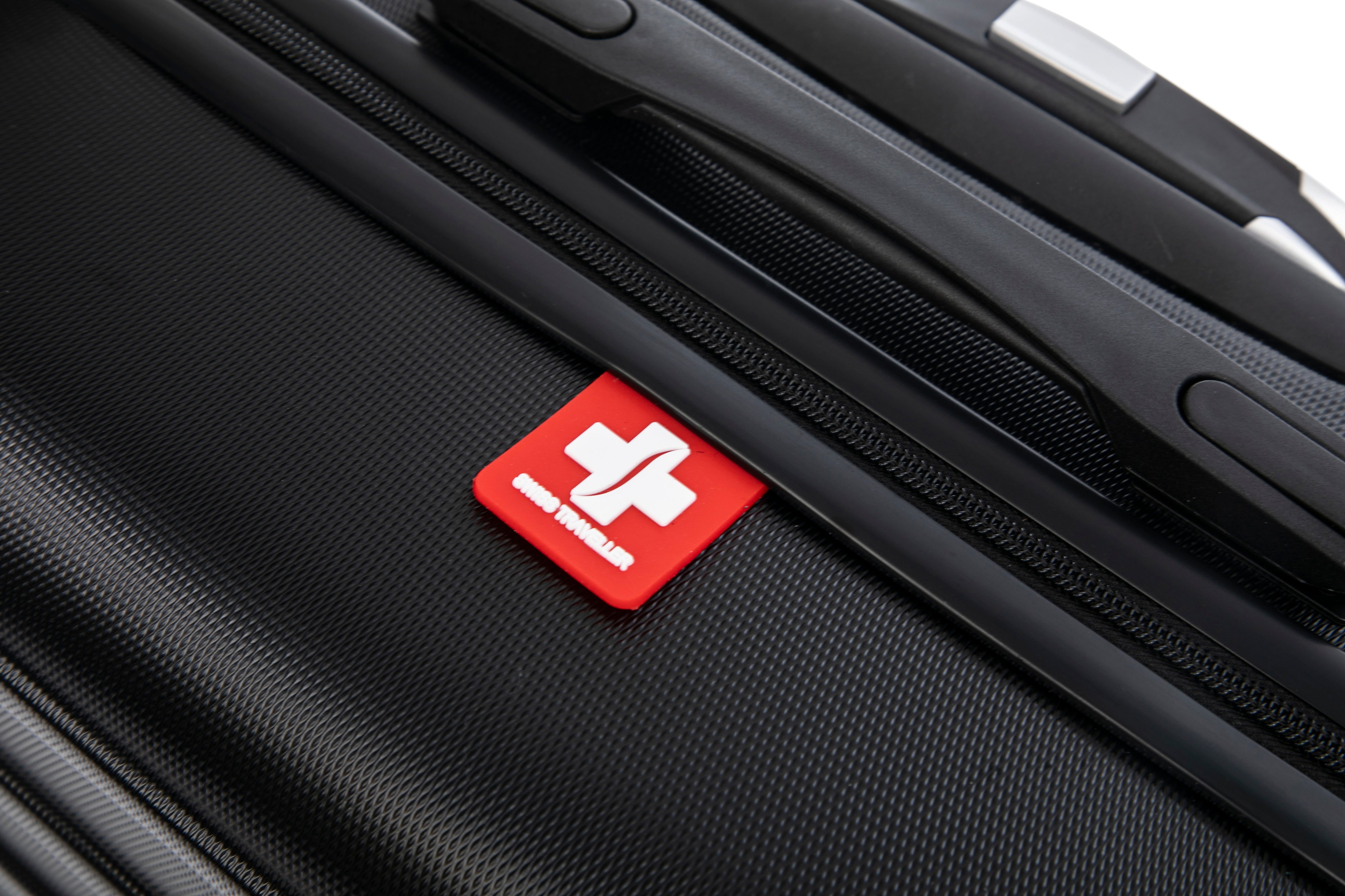 Swiss Traveller Boltarn 3-Piece Hardside Spinner Luggage Set, 20/24/28 Inches