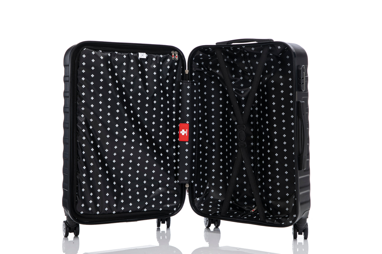 Swiss Traveller Boltarn 3-Piece Hardside Spinner Luggage Set, 20/24/28 Inches