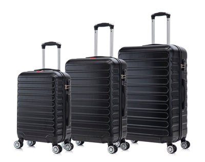 Swiss Traveller Boltarn 3-Piece Hardside Spinner Luggage Set, 20/24/28 Inches