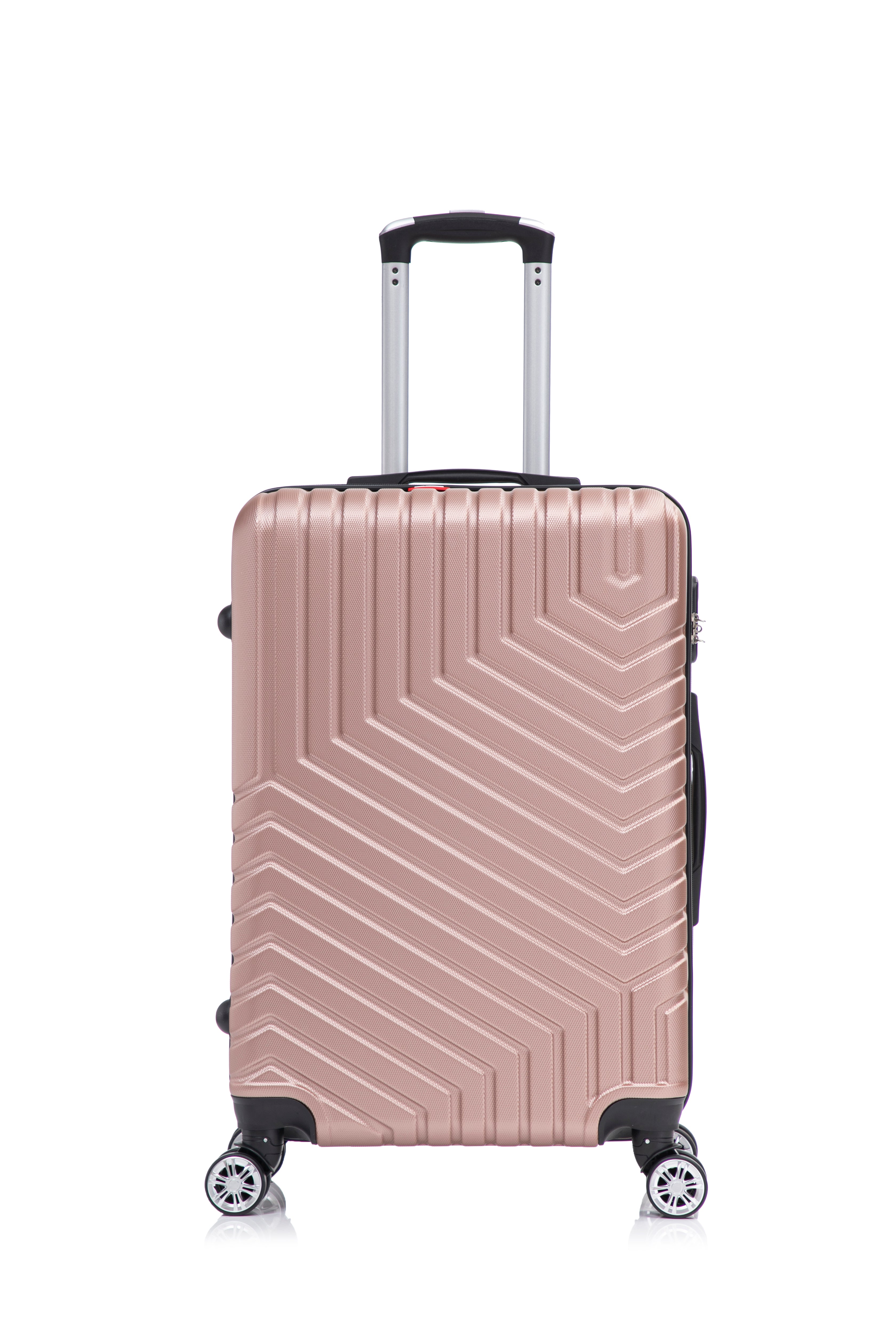 Swiss Traveller Travaro 3-Piece Hardside Spinner Luggage Set, 20/24/28 Inches