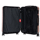 Swiss Traveller Travaro 3-Piece Hardside Spinner Luggage Set, 20/24/28 Inches