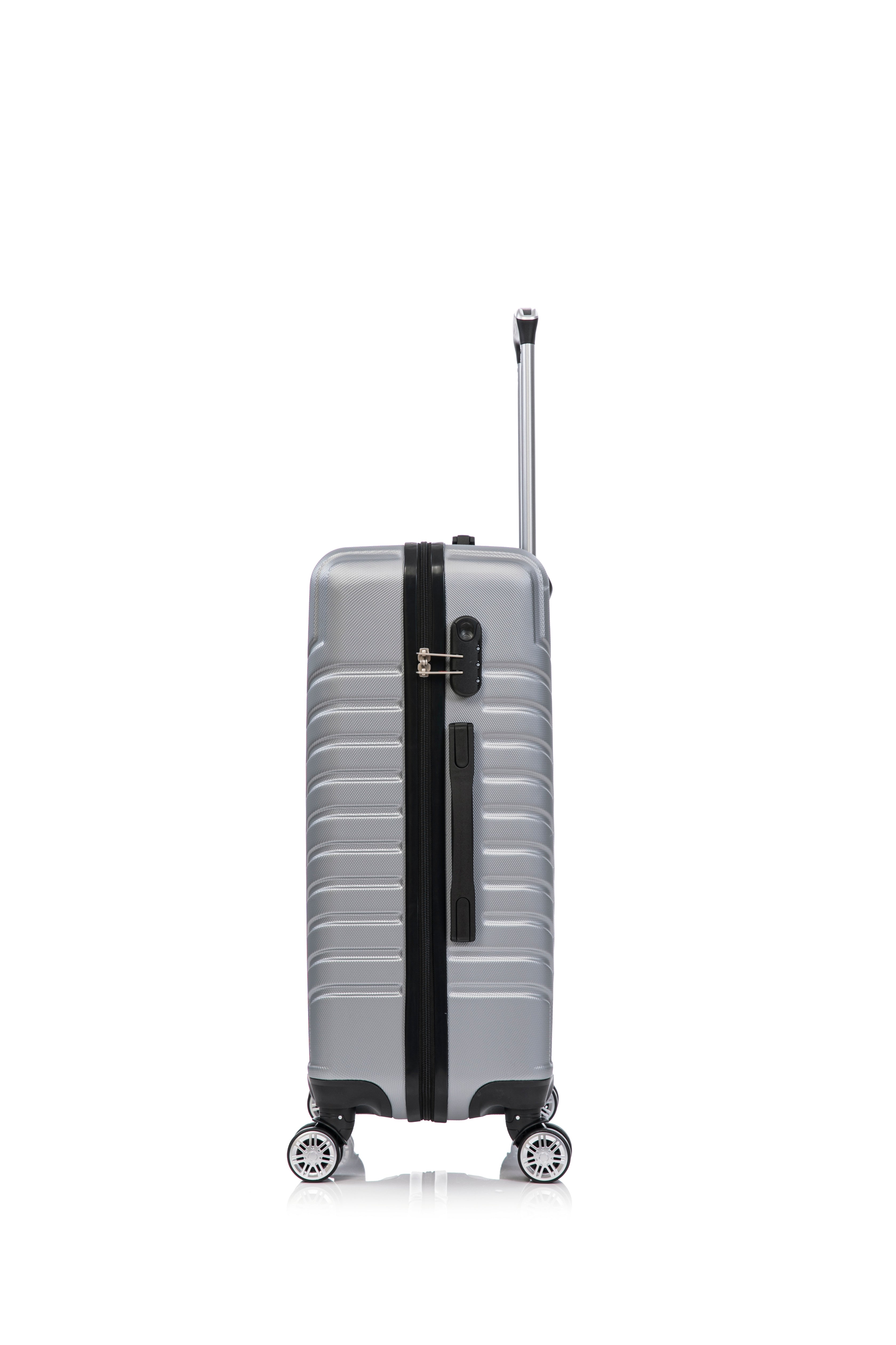 Swiss Traveller Travaro 3-Piece Hardside Spinner Luggage Set, 20/24/28 Inches