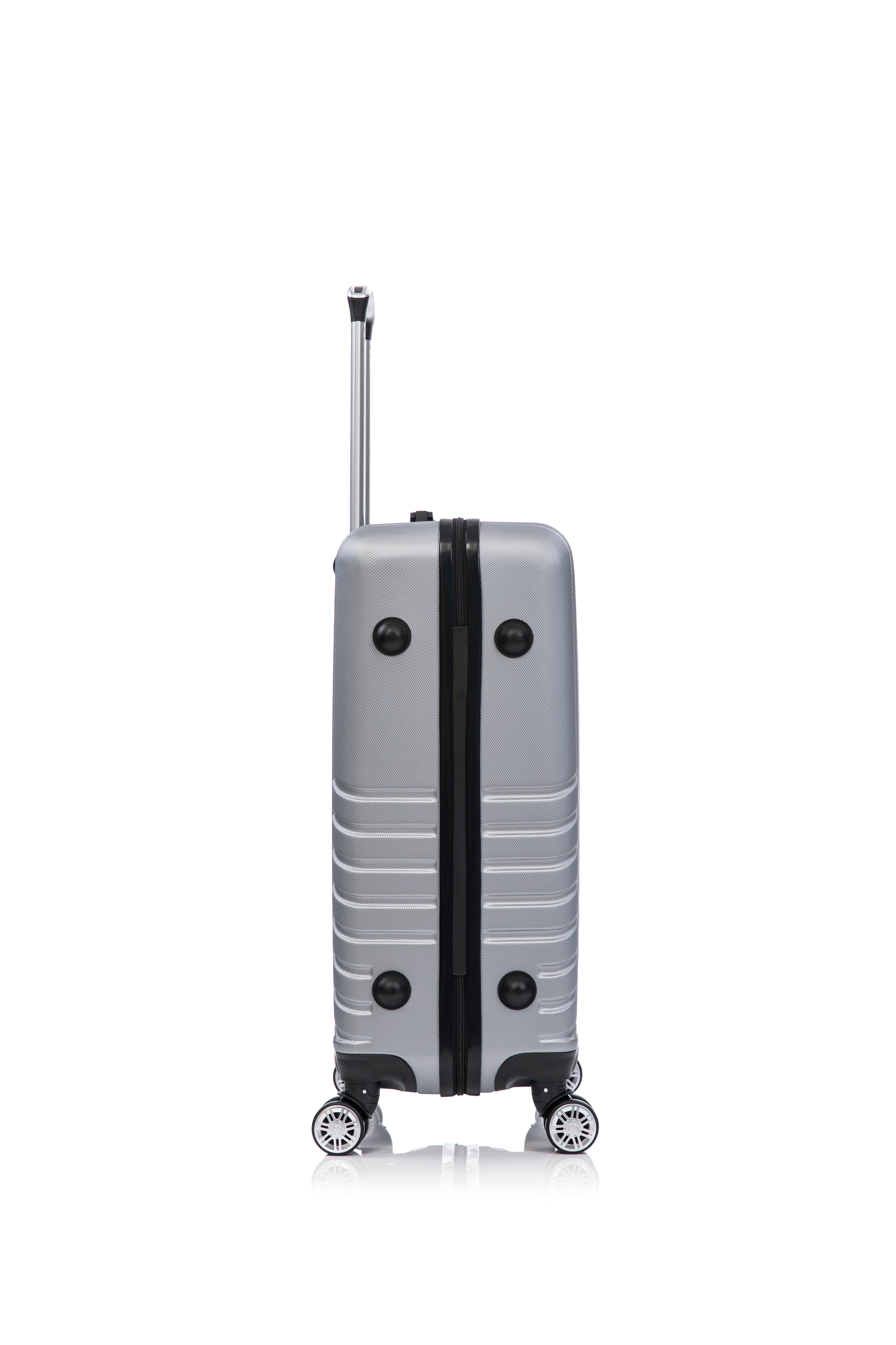 Swiss Traveller Travaro 3-Piece Hardside Spinner Luggage Set, 20/24/28 Inches