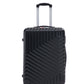 Swiss Traveller Travaro 3-Piece Hardside Spinner Luggage Set, 20/24/28 Inches
