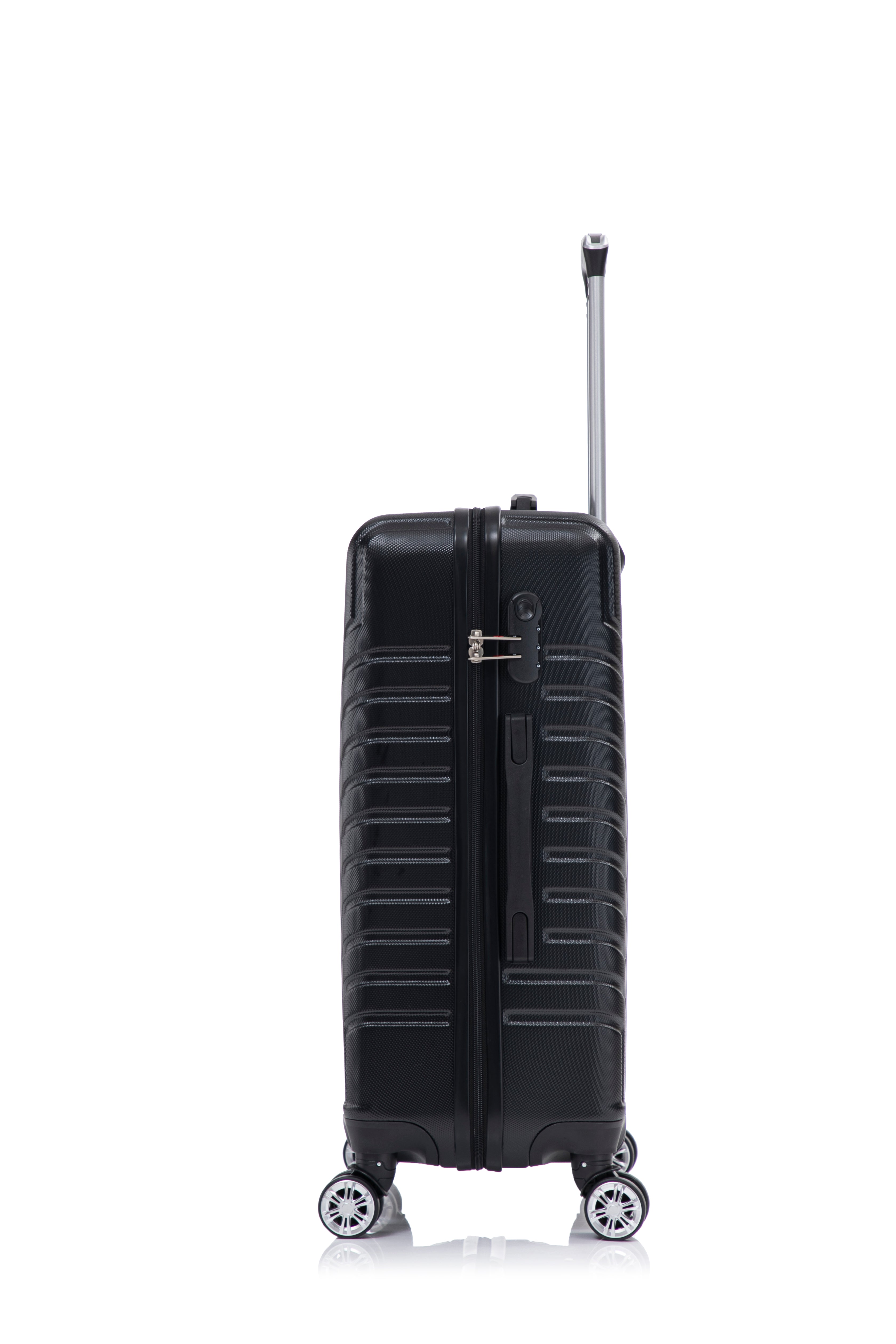 Swiss Traveller Travaro 3-Piece Hardside Spinner Luggage Set, 20/24/28 Inches