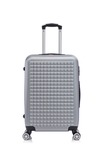 Swiss Traveller Quadric 3-Piece Hardside Spinner Luggage Set, 20/24/28 Inches