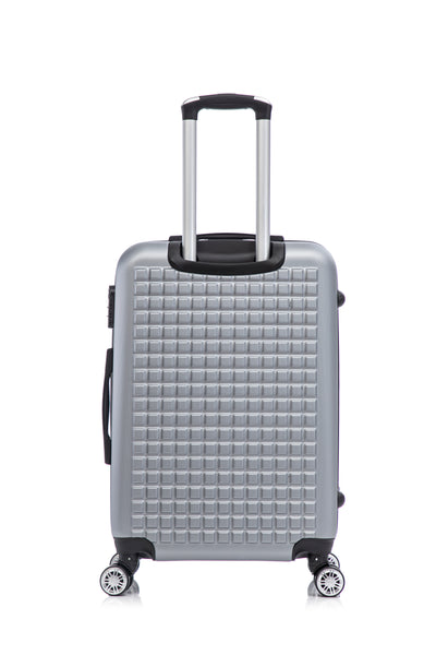 Swiss Traveller Quadric 3-Piece Hardside Spinner Luggage Set, 20/24/28 Inches