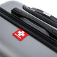 Swiss Traveller Quadric 3-Piece Hardside Spinner Luggage Set, 20/24/28 Inches