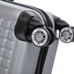 Swiss Traveller Quadric 3-Piece Hardside Spinner Luggage Set, 20/24/28 Inches