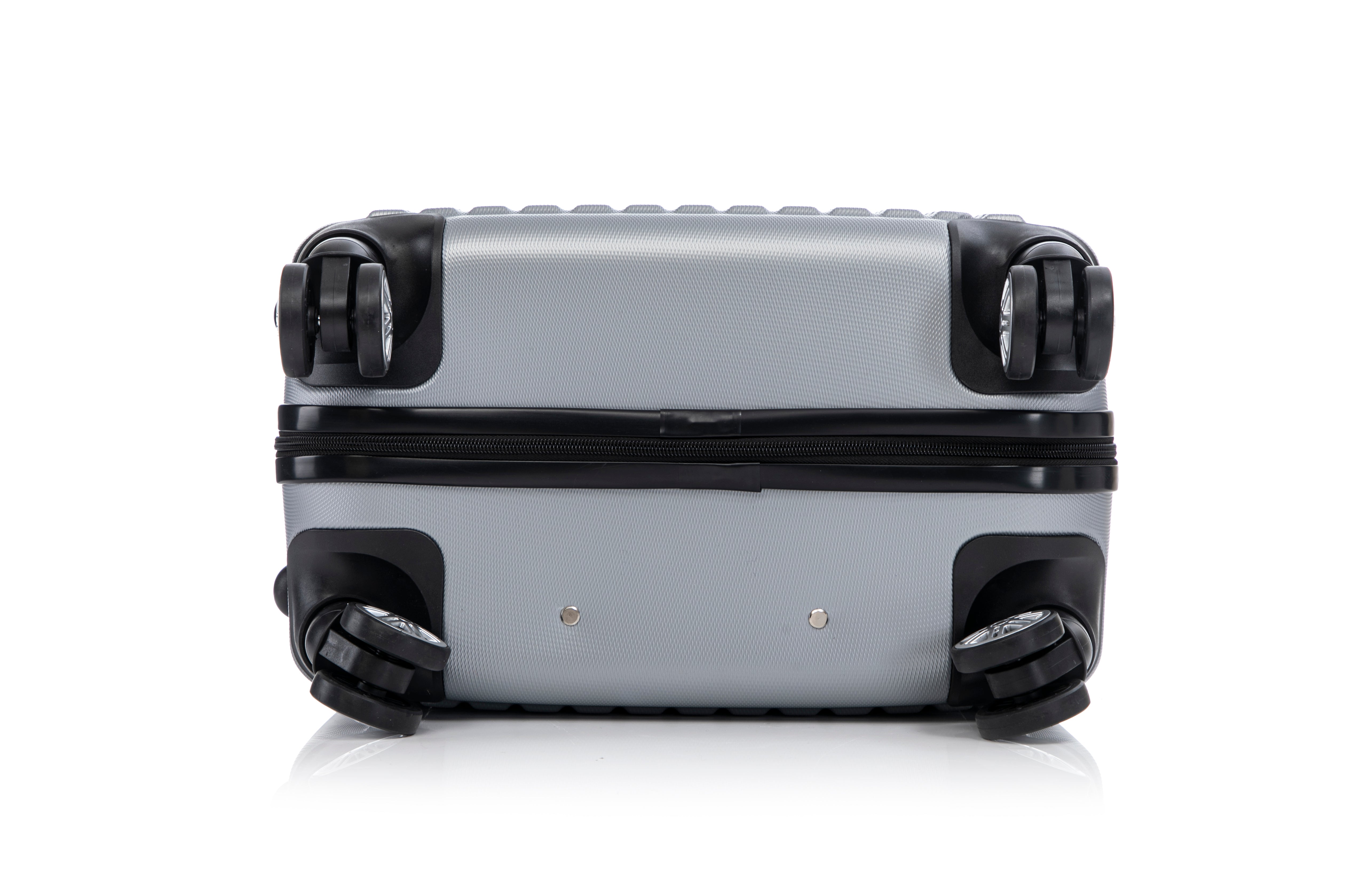 Swiss Traveller Quadric 3-Piece Hardside Spinner Luggage Set, 20/24/28 Inches