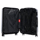 Swiss Traveller Quadric 3-Piece Hardside Spinner Luggage Set, 20/24/28 Inches