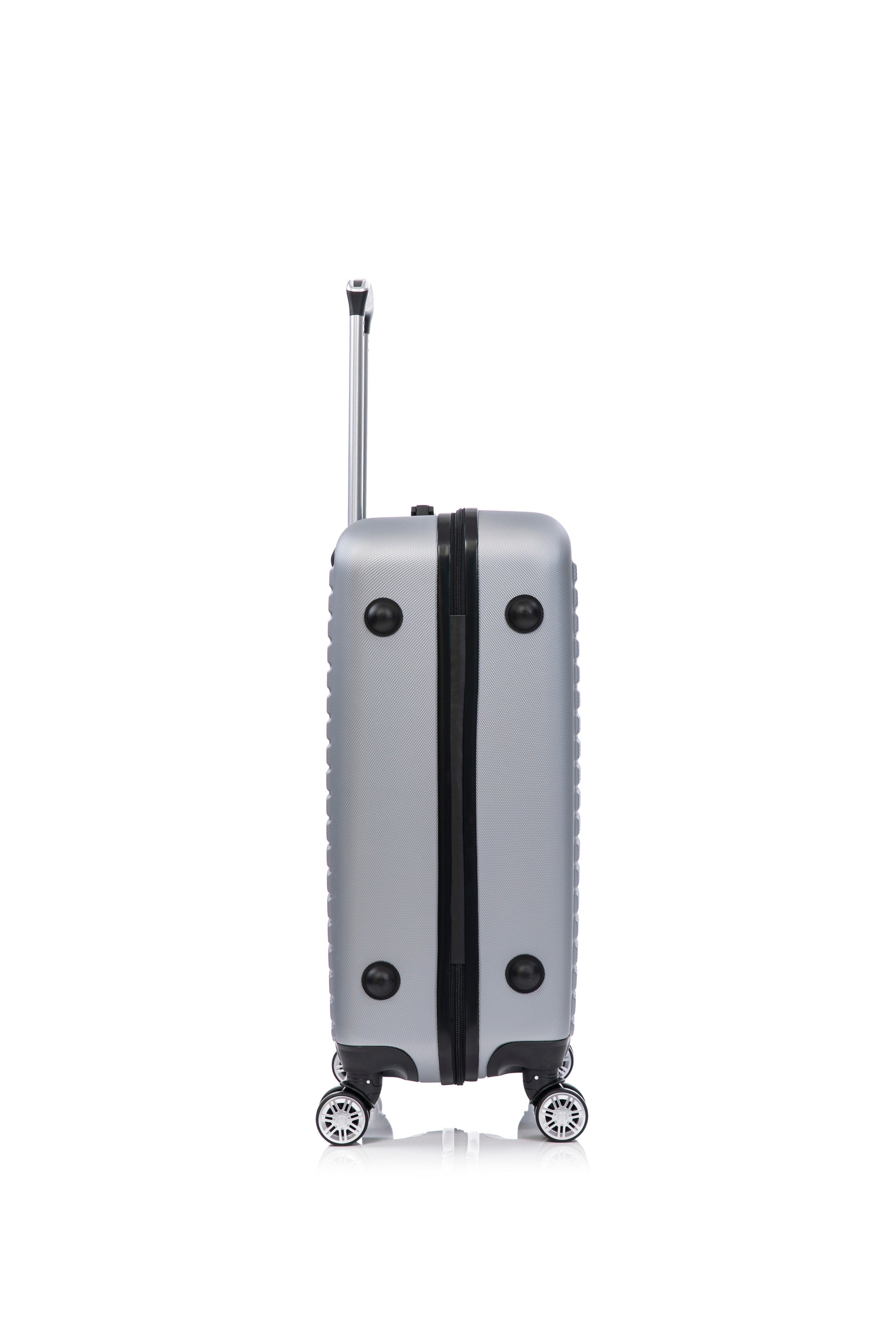 Swiss Traveller Quadric 3-Piece Hardside Spinner Luggage Set, 20/24/28 Inches