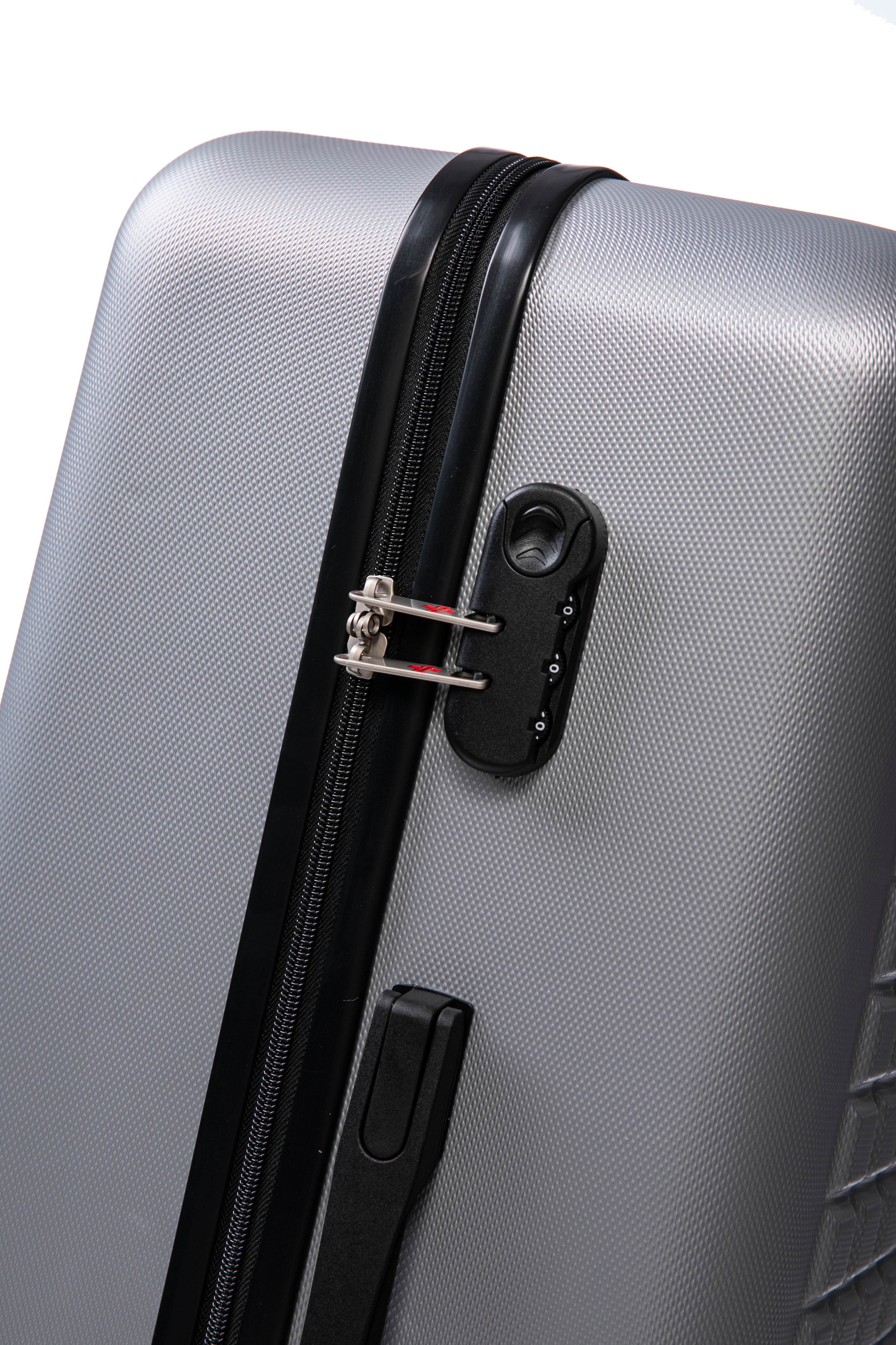 Swiss Traveller Quadric 3-Piece Hardside Spinner Luggage Set, 20/24/28 Inches