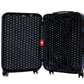 Swiss Traveller Paddrix 3-Piece Hardside Spinner Luggage Set, 20/24/28 Inches