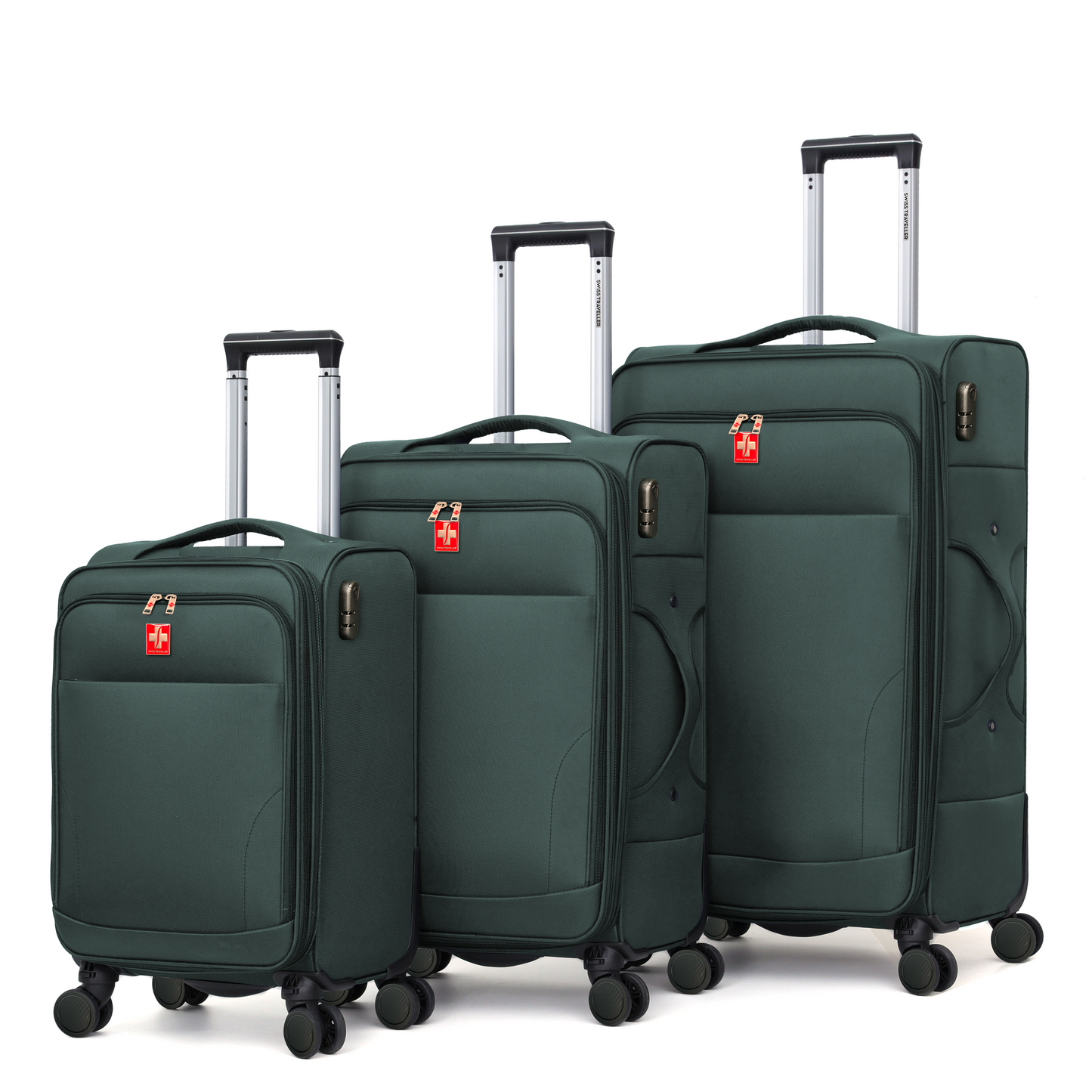 SWISS TRAVELLER - VELARI SOFTSIDE 3PC SET (20"/29"/32")