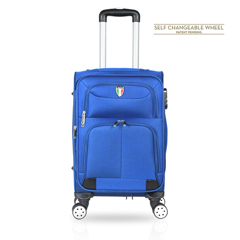 TUCCI Italy STRATI 4 PC (20", 24", 28", 32") Abs Travel Luggage Set