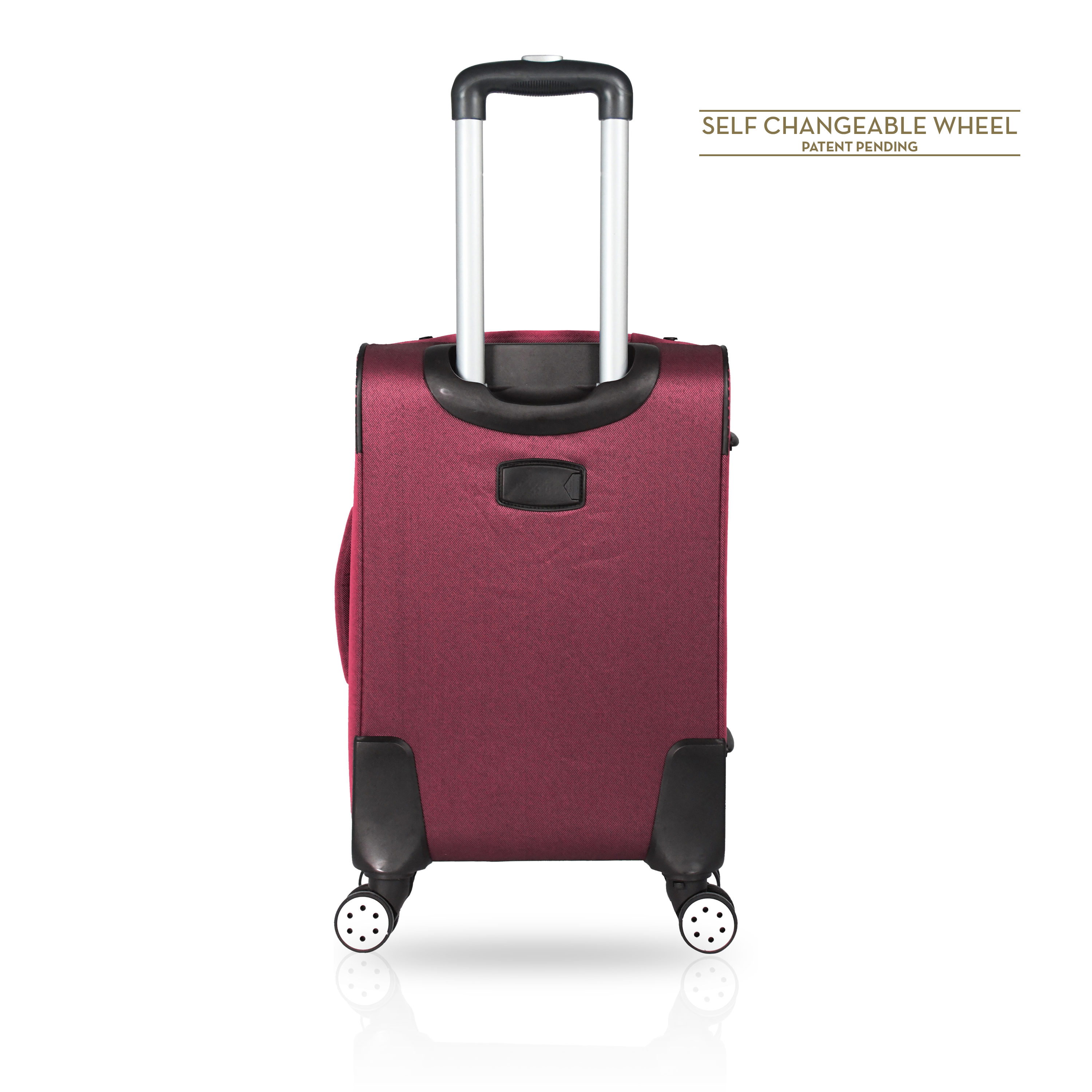 TUCCI Italy STRATI 20" Expandable Carry On Luggage Suitcase