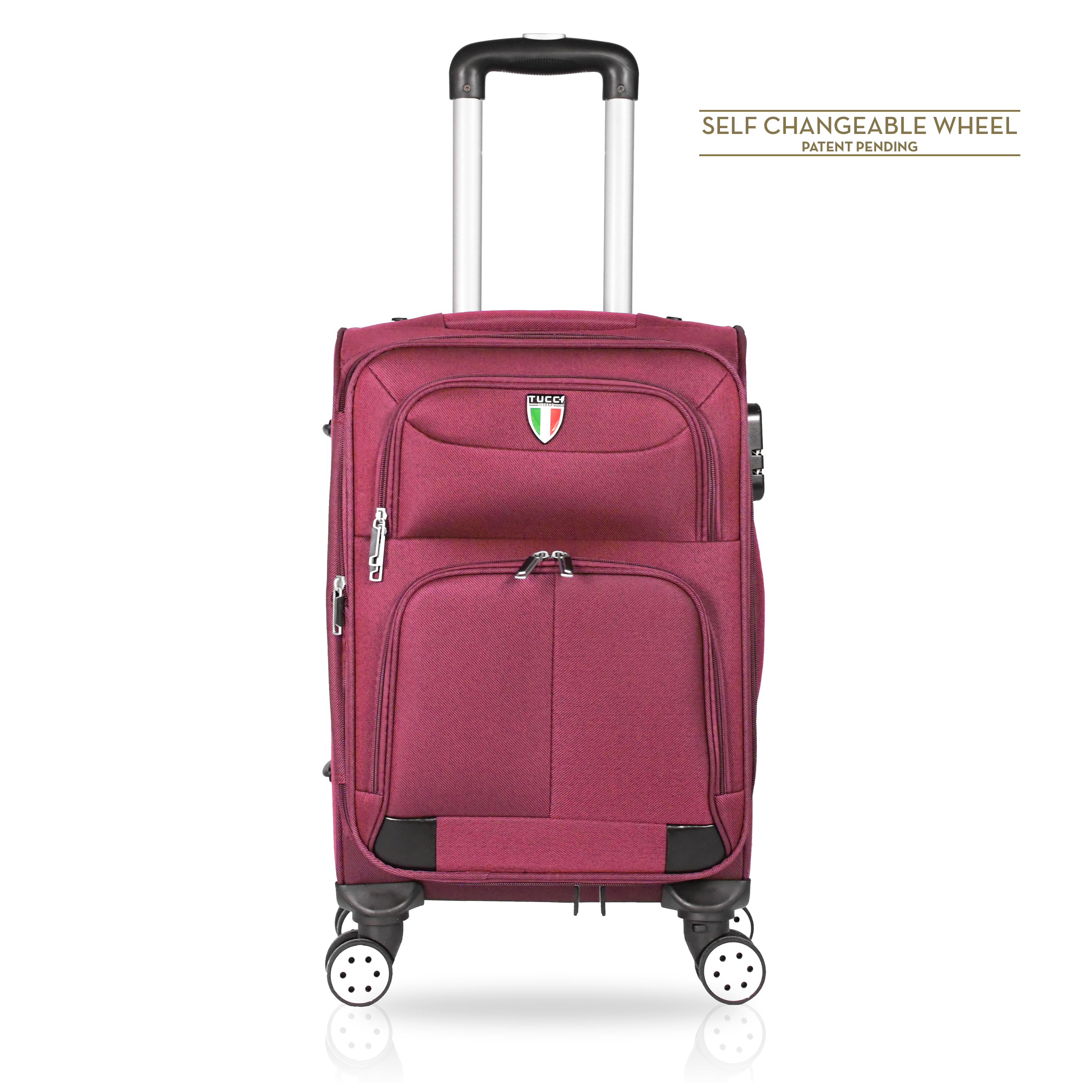 TUCCI Italy STRATI 4 PC (20", 28", 30", 32") Abs Travel Luggage Set