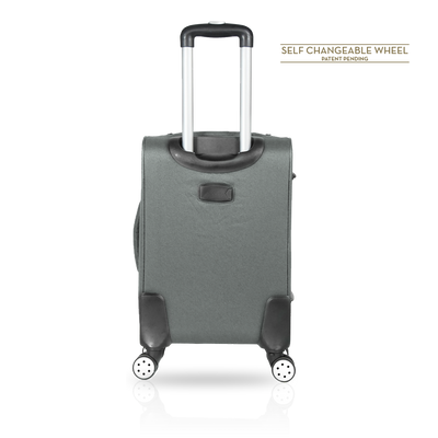 TUCCI Italy STRATI 28" Durable Spinner Wheel Suitcase