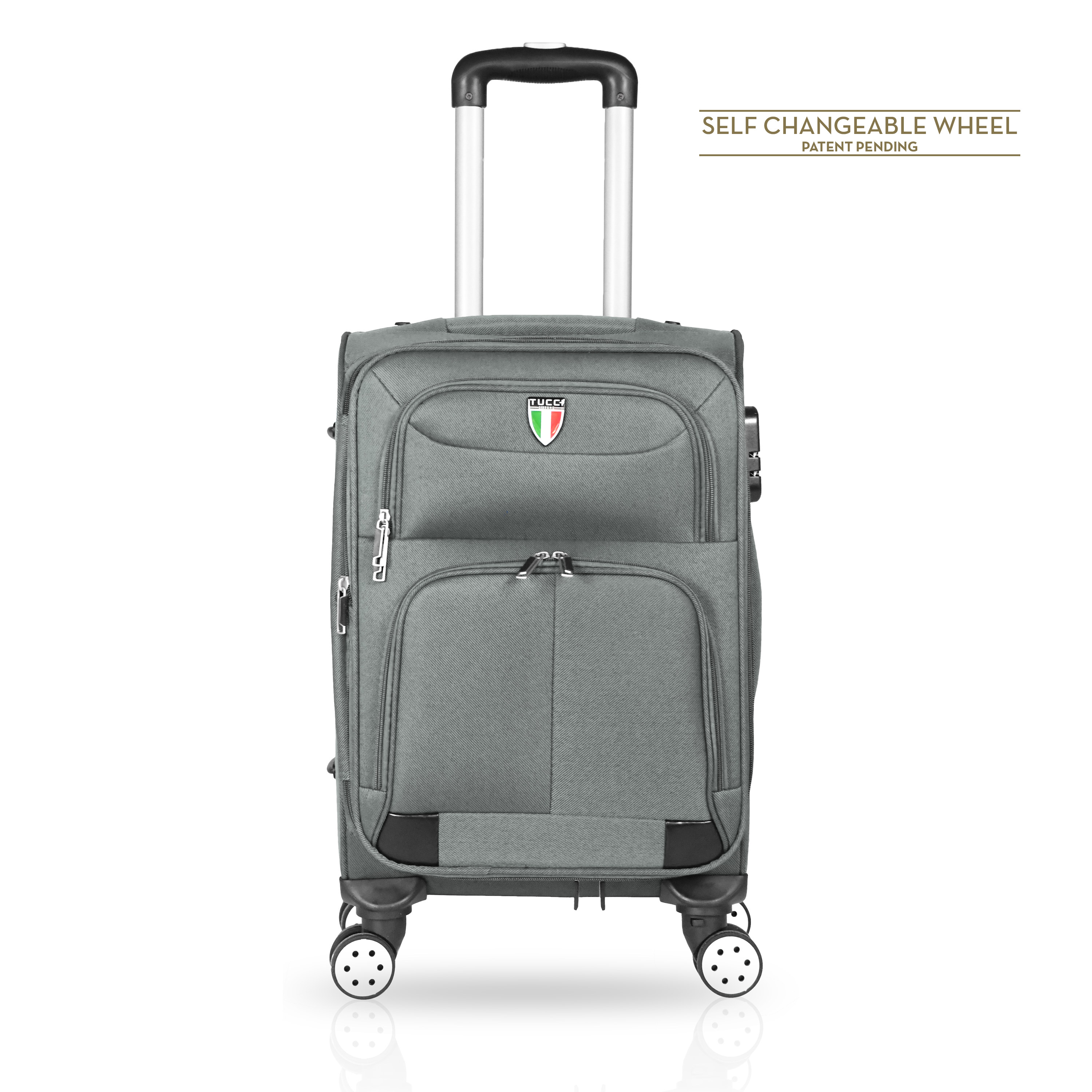 TUCCI Italy STRATI 4 PC (20", 28", 30", 32") Abs Travel Luggage Set