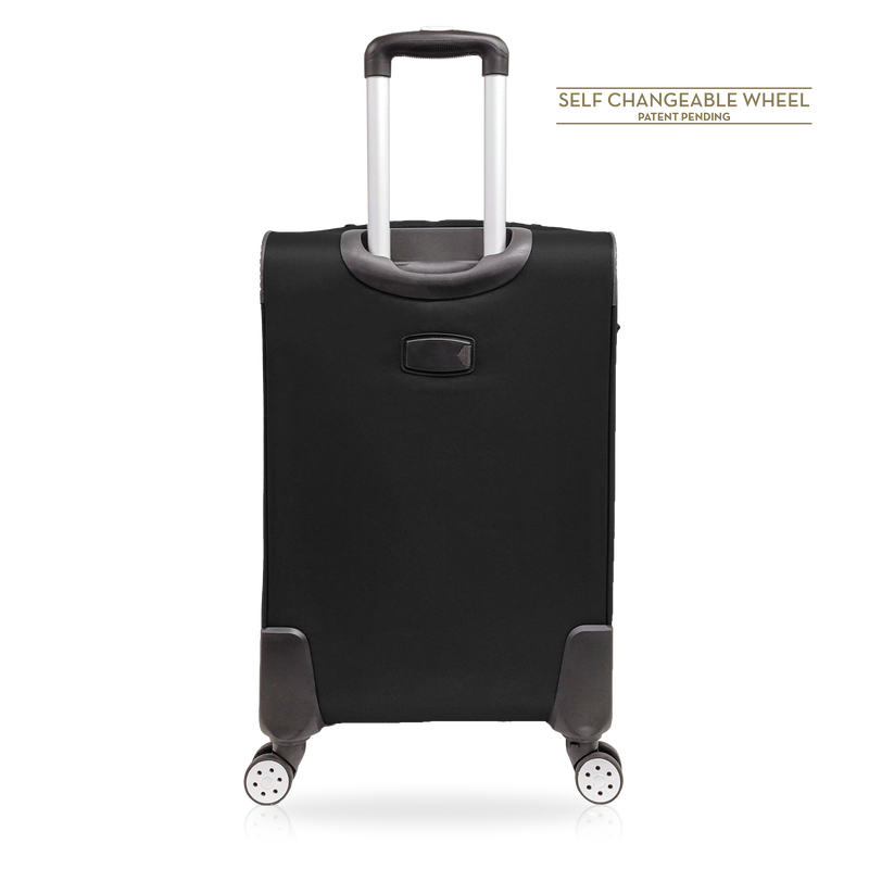 TUCCI Italy Salerno 20" Carry On Luggage Suitcase