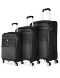 TUCCI Italy Menori 3-Pc Soft side Spinner Luggage Set (20"/28"/32")