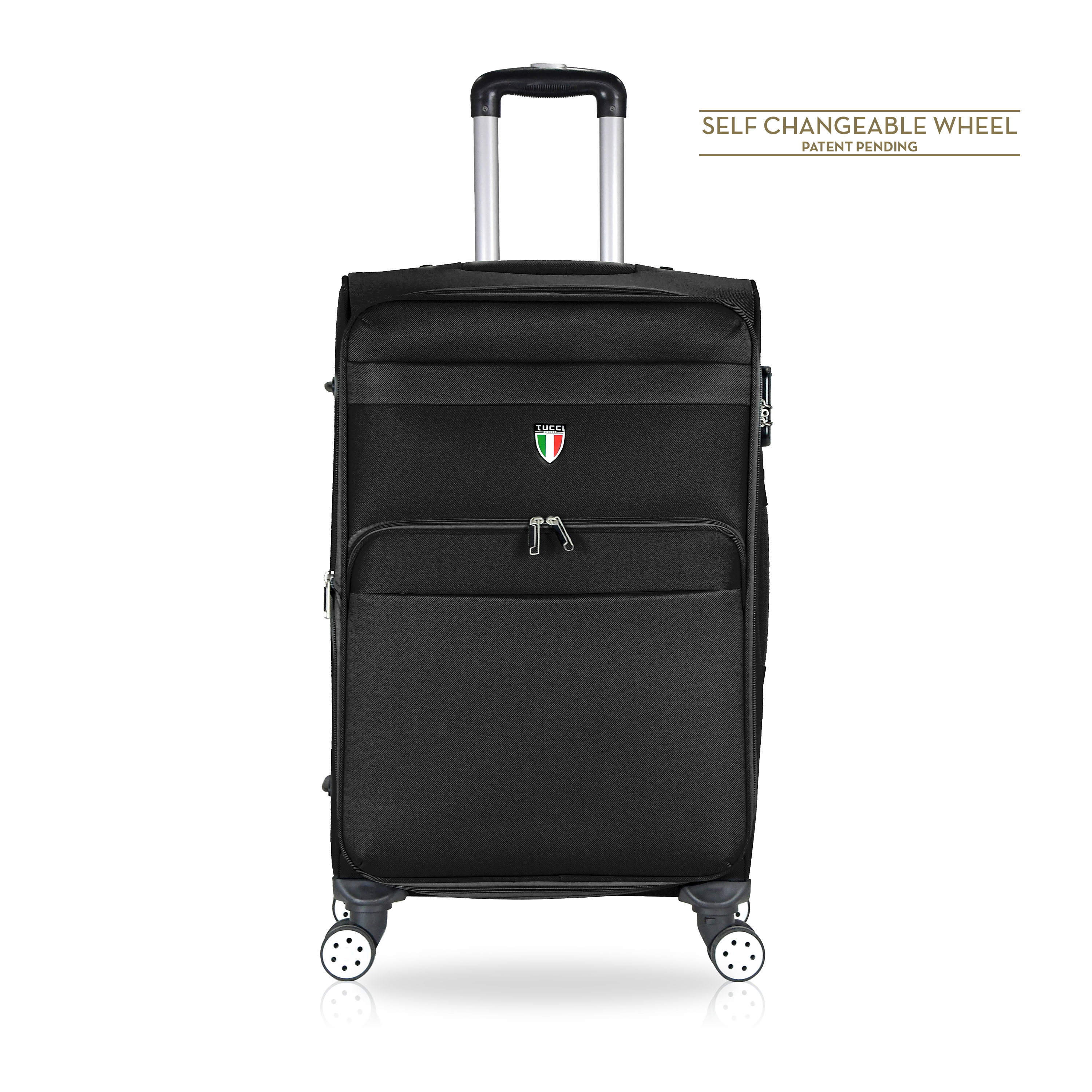 TUCCI Italy MENORI 32" Expandable Spinner Suitcase