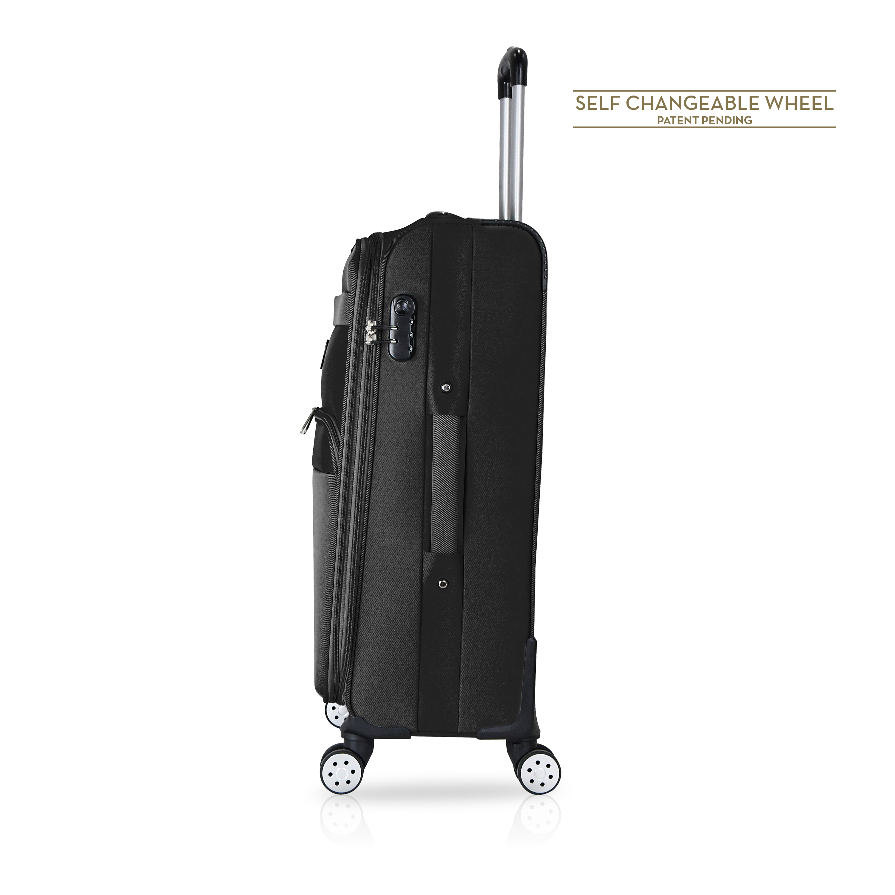 TUCCI Italy MENORI 32" Expandable Spinner Suitcase