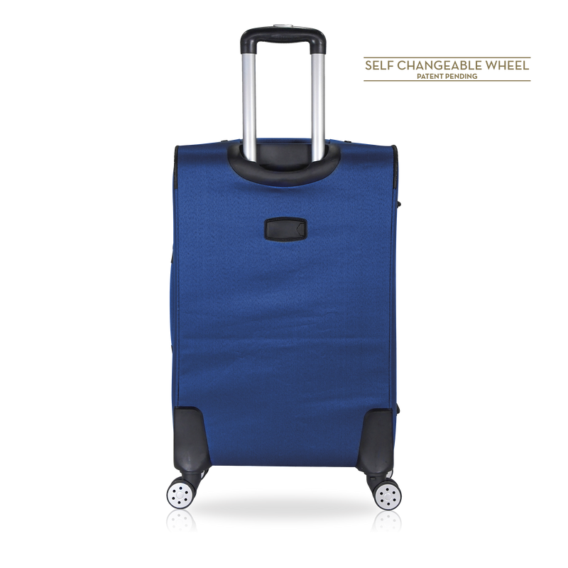 TUCCI Italy MENORI SET (20", 28", 30", 32") Luxury Fabric Luggage Set