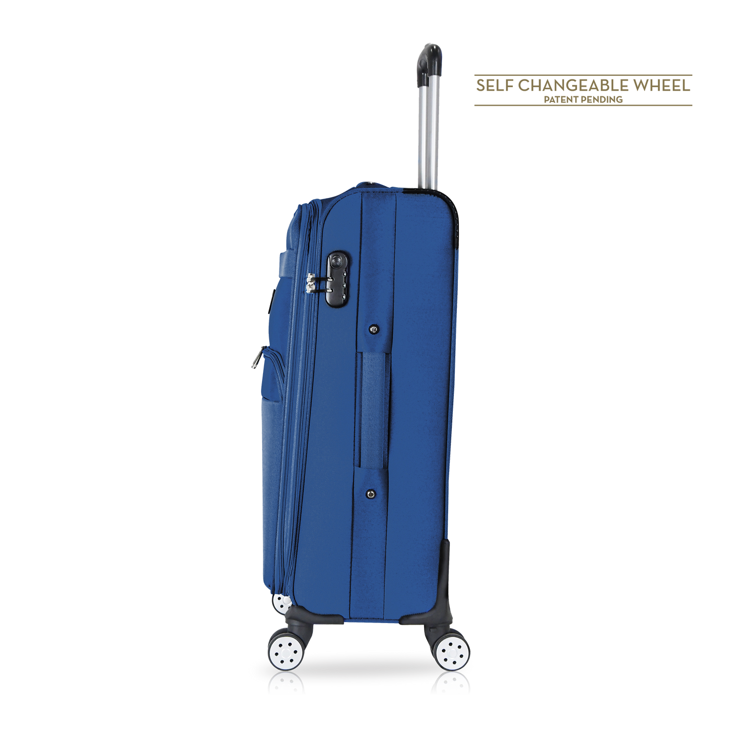 TUCCI Italy MENORI 20" Softside Carry On Suitcase for Travel