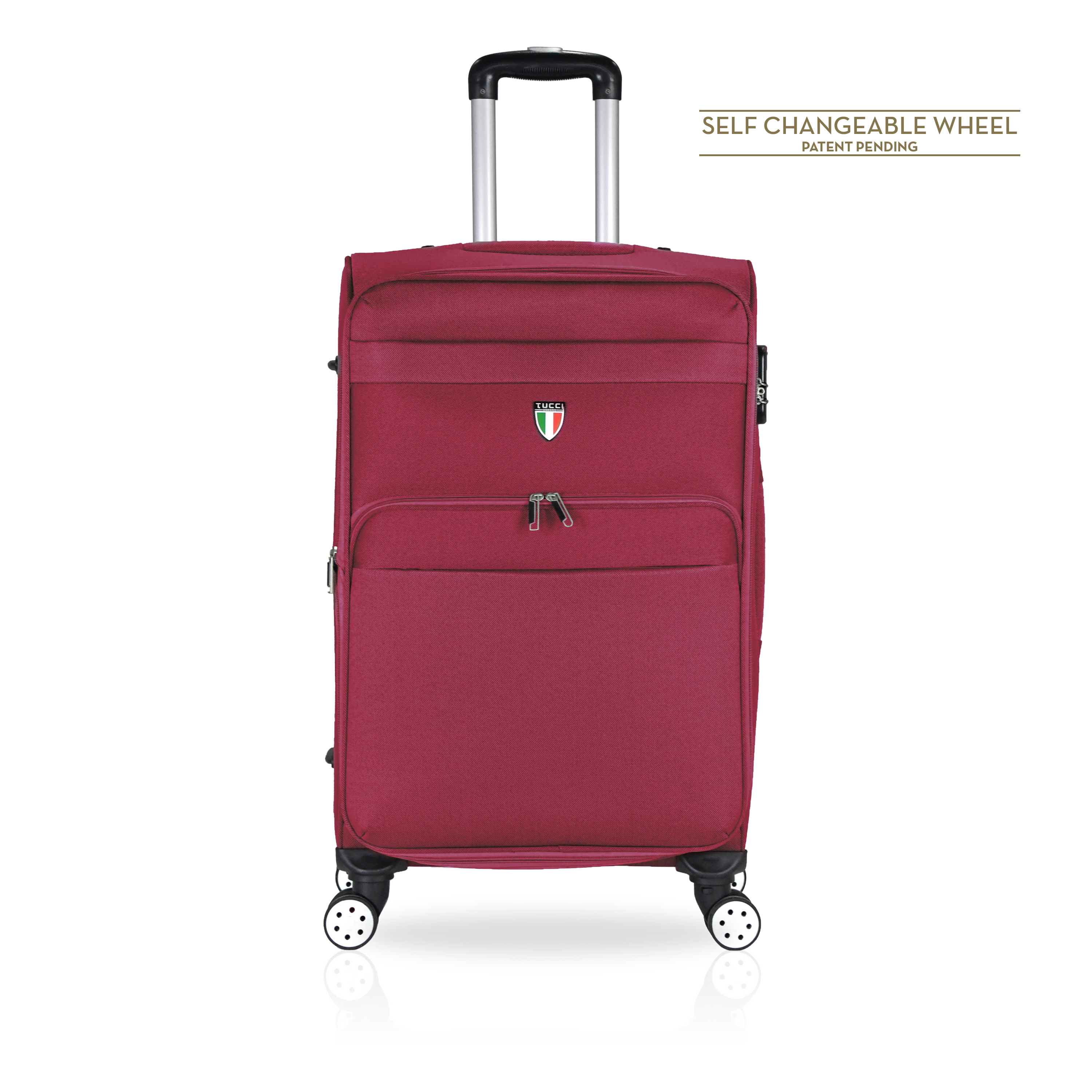 TUCCI Italy MENORI 32" Expandable Spinner Suitcase