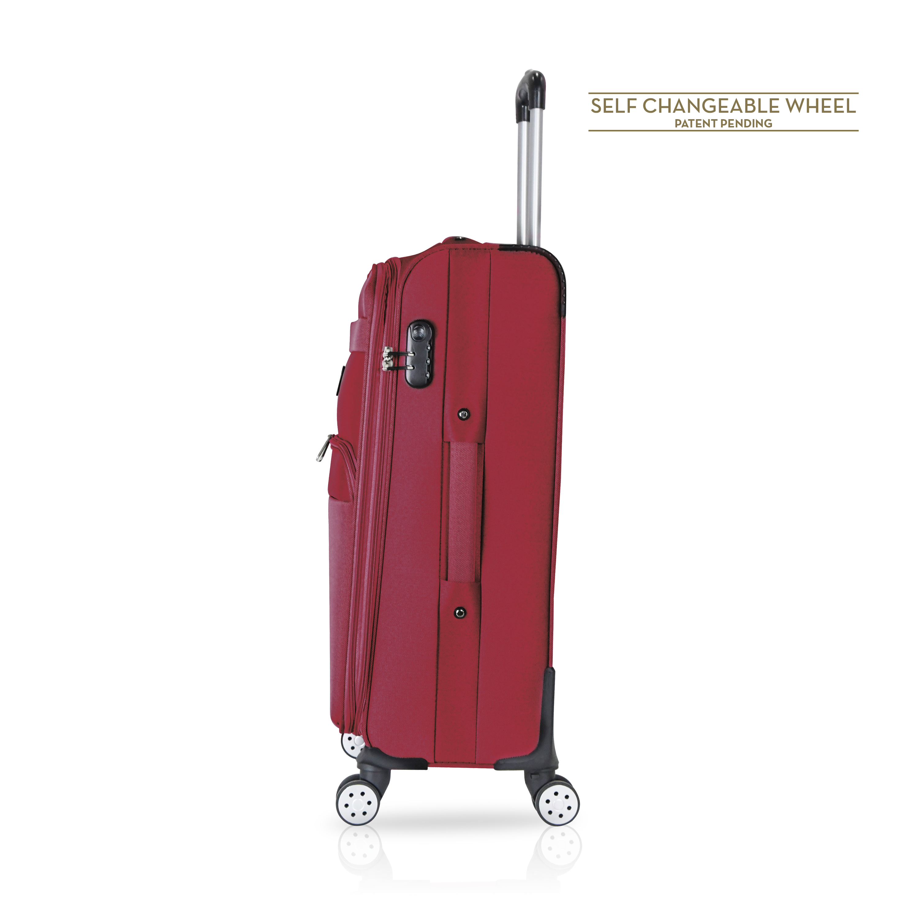 TUCCI Italy MENORI 28" Spinner Wheeled Luggage Suitcase