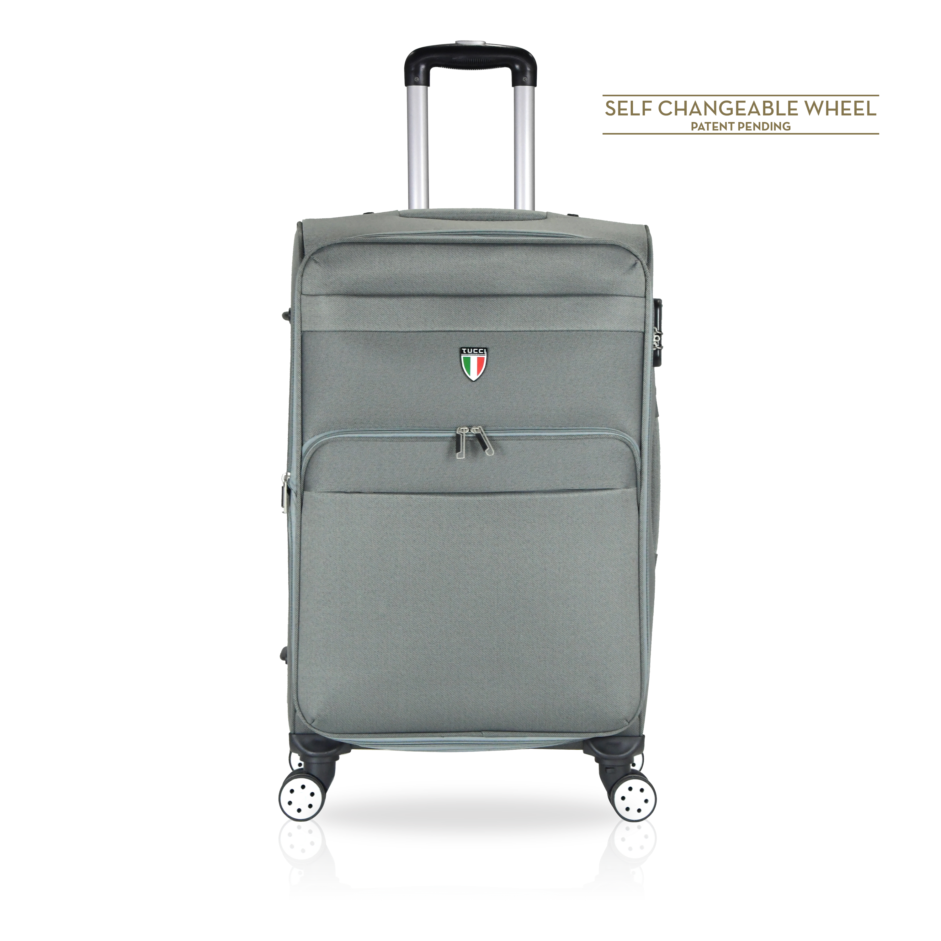 TUCCI Italy MENORI 28" Spinner Wheeled Luggage Suitcase