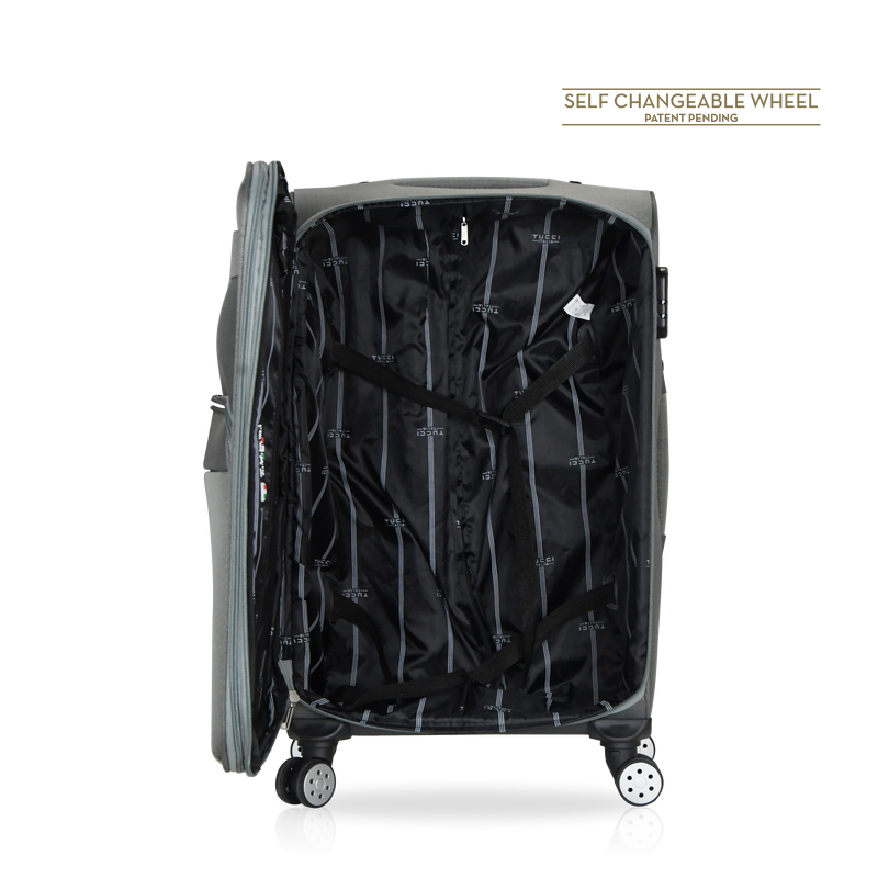 TUCCI Italy MENORI 30" Travel Luggage Suitcase