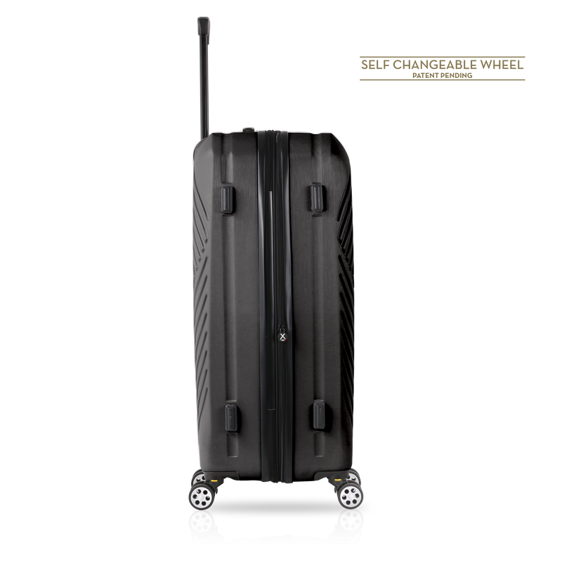 TUCCI Italy MOZZAFIATO 28" Travel 4-Wheeled Suitcase
