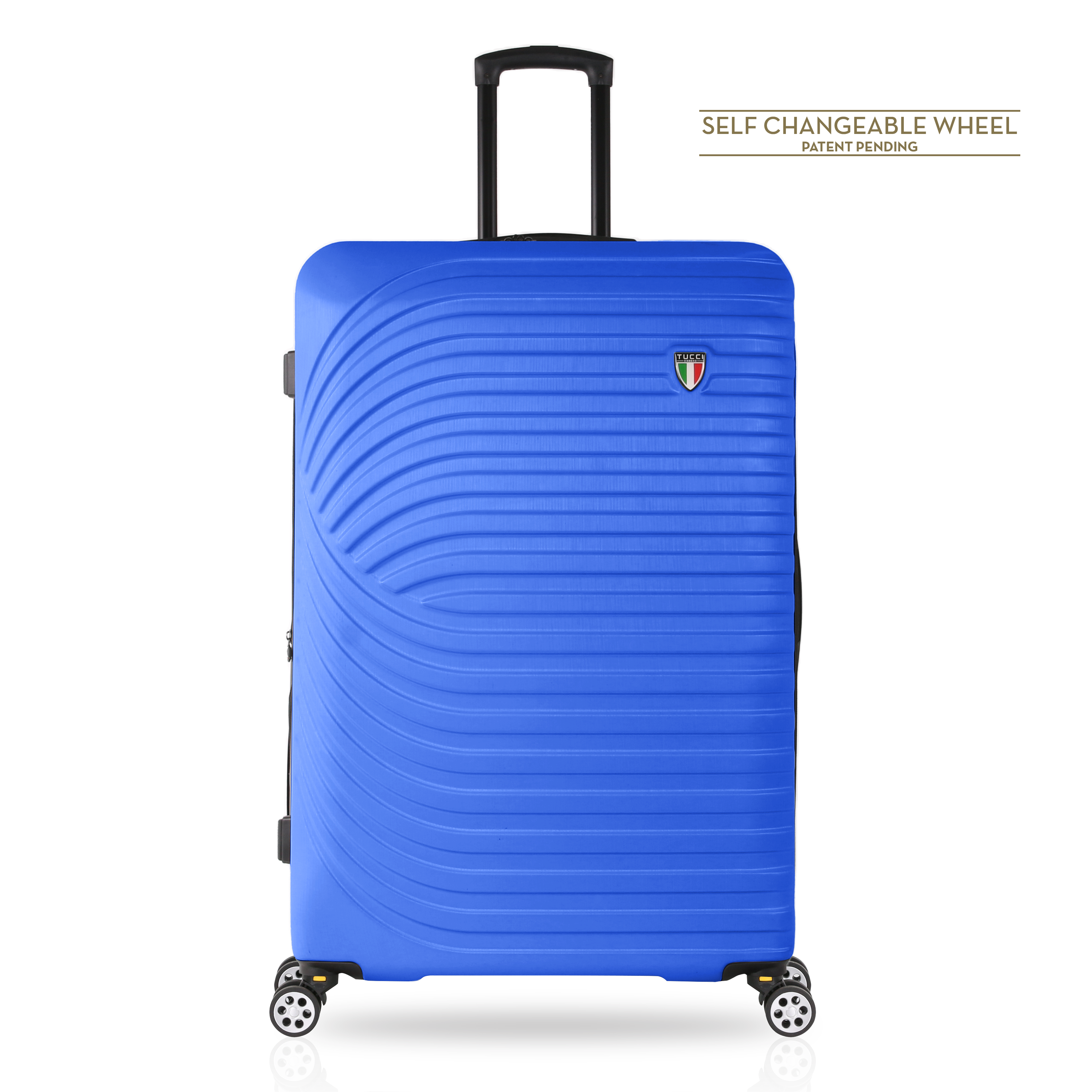 TUCCI Italy MOZZAFIATO 24" Travel Spinner Wheel Suitcase