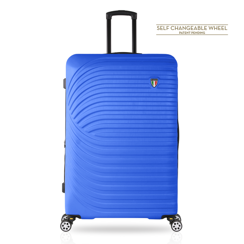 TUCCI Italy MOZZAFIATO 20" Spinner Wheel Luggage Bag Suitcase