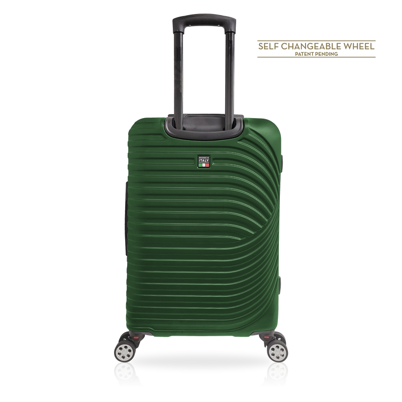 TUCCI Italy MOZZAFIATO 28" Travel 4-Wheeled Suitcase
