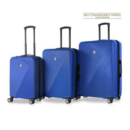 TUCCI Italy TESORO (22", 26", 30") 4-Wheeled Luggage Travel Suitcase