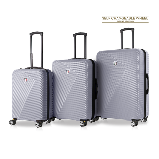 TUCCI Italy TESORO (22", 26", 30") 4-Wheeled Luggage Travel Suitcase