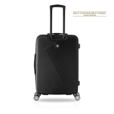 TUCCI Italy TESORO 22" Anti-Scratch Medium Luggage Suitcase