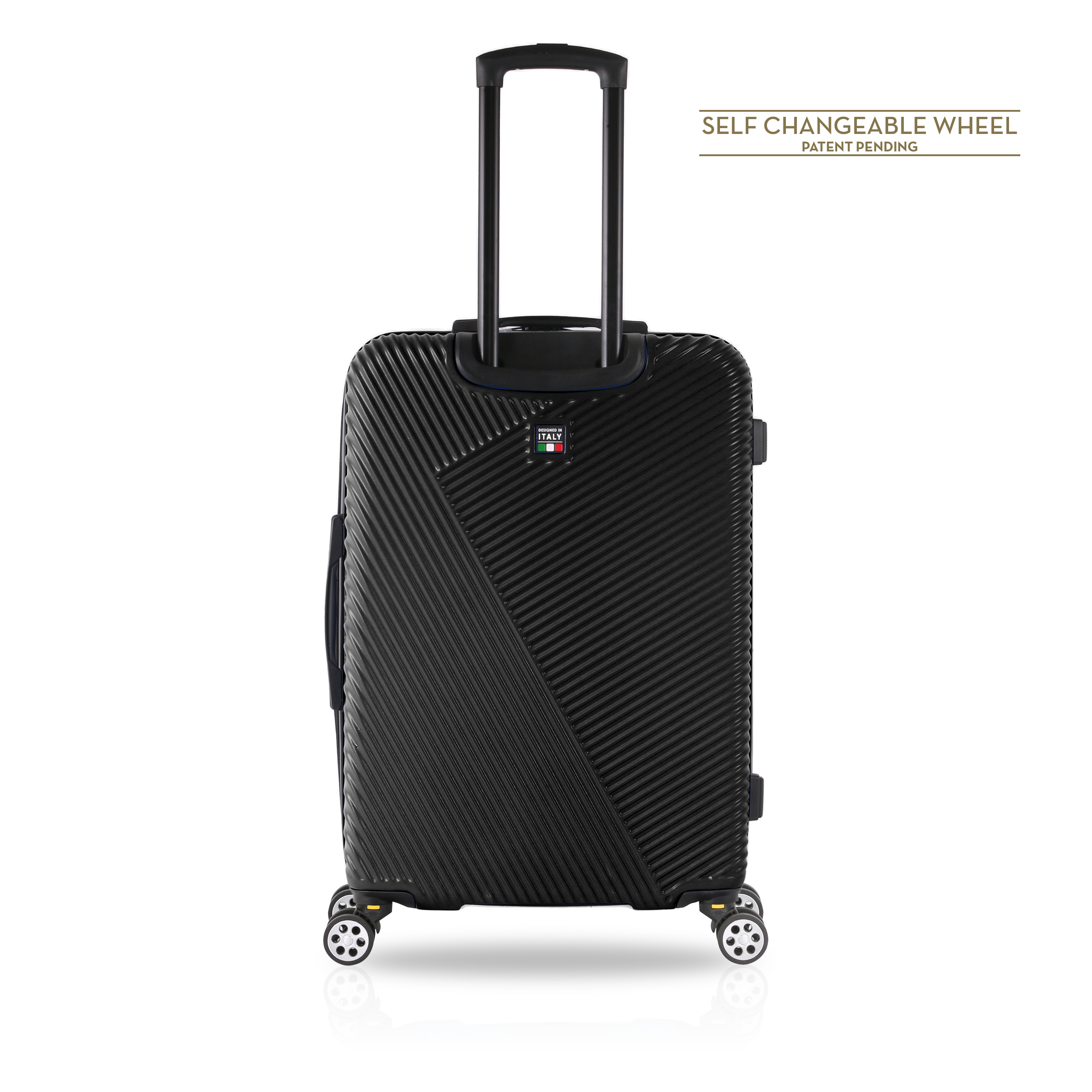 TUCCI Italy TESORO 30" Expandable Large Luggage Suitcase