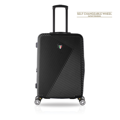 TUCCI Italy TESORO 22" Anti-Scratch Medium Luggage Suitcase